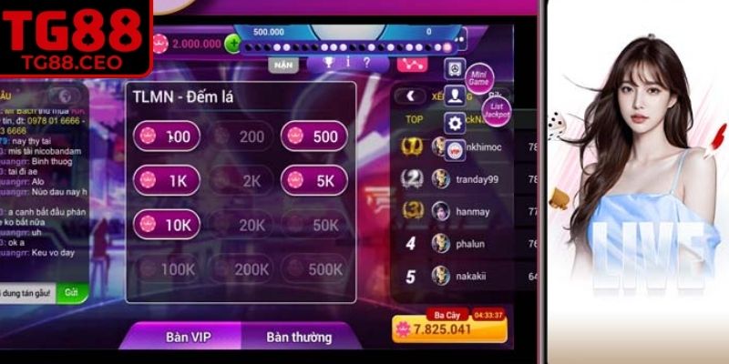 Nạp Rút Tiền TG88 1 Nạp rút tiền TG88 có nhiều ưu điểm lớn