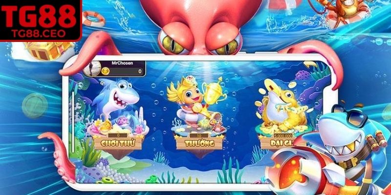 Khám phá tựa game vương gia đánh cá TG88 